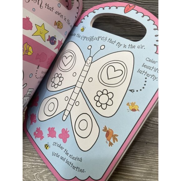 My Pretty Pink Bible Sticker Purse Paperback Book New Christian Girl’s Gift - Picture 4 of 6